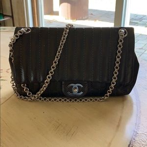 Brown Chanel classic bag